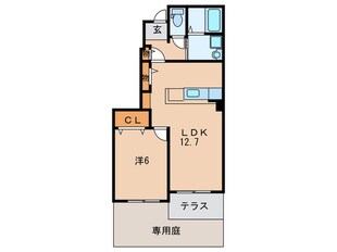 ボヌールメゾンの物件間取画像